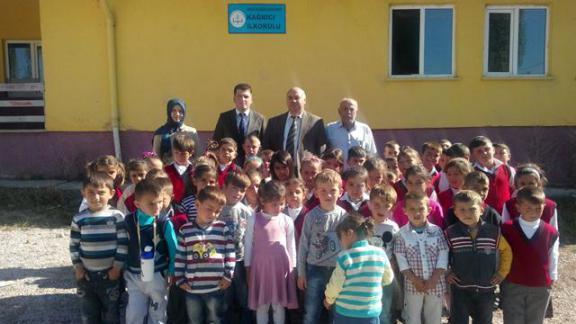 İlçe Milli Eğitim Müdürü Ercan GÜLTEKİN´ den Köy İlkokullarını Ziyaret