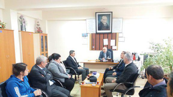 29 Ekim Cumhuriyet Bayramı Teknik toplantısı, İlçe Milli Eğitim Müdürü Sayın Ercan Gültekin Başkanlığında yapıldı.