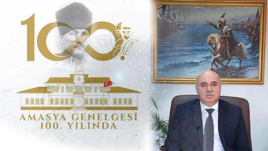 İlçe Milli Eğitim Müdürü Ercan Gültekin'in 100. Yıl Mesajı