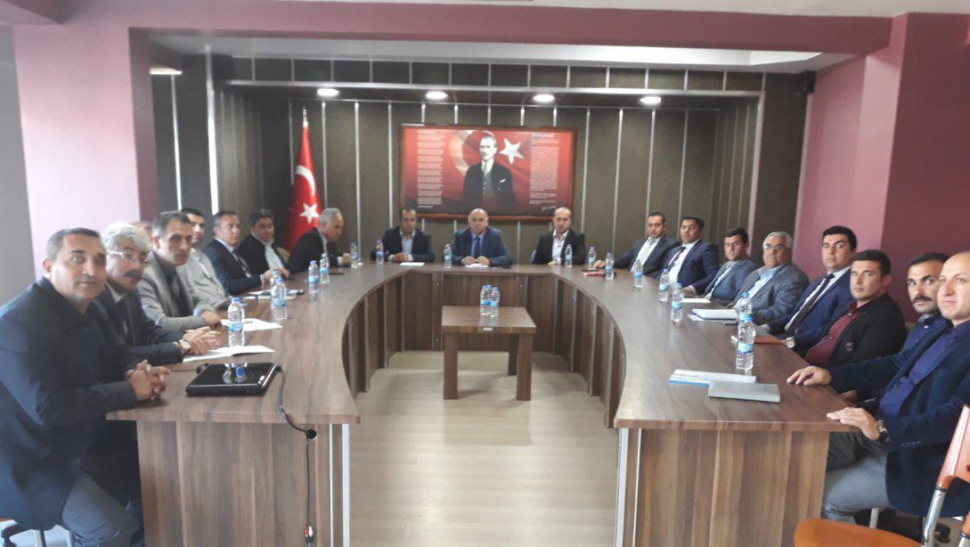 Gümüşhacıköy İlçe Milli Eğitim Gelişme Planı Toplantısı Yapıldı.