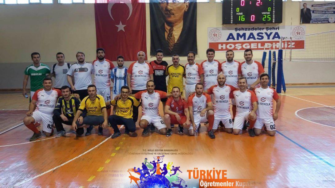 Türkiye Öğretmenler Kupası Amasya' da Başladı.