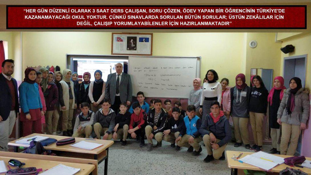 Kızılca İlk - Ortaokulu ve Kızılca İmam Hatip Ortaokulu Ziyaret Edildi