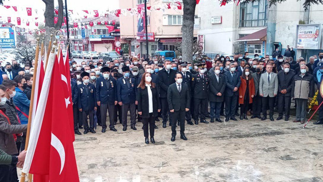 Türkiye Cumhuriyetinin Kurucusu Büyük Önder Mustafa Kemal Atatürk, Ebediyete İntikalinin 83. Yılında Gümüşhacıköy'de Törenle Anıldı.