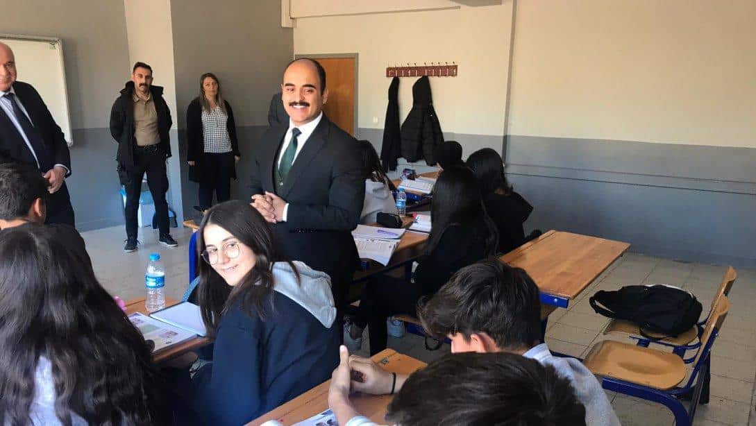Kaymakamımız Sn. Ali Cemal Altınöz Mesleki ve Teknik Anadolu Lisesi'ni Ziyaret Etti