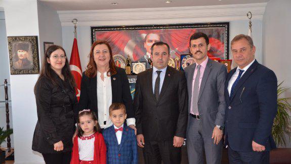 23 Nisan Ulusal Egemenlik ve Çocuk Bayramı Kapsamında Belediye Başkanlığı Makam Ziyareti