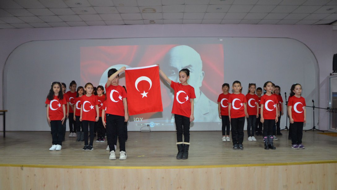 12 Mart İstiklal Marşımızın Kabulü ve Mehmet Akif Ersoy´u Anma Programı Yapıldı.
