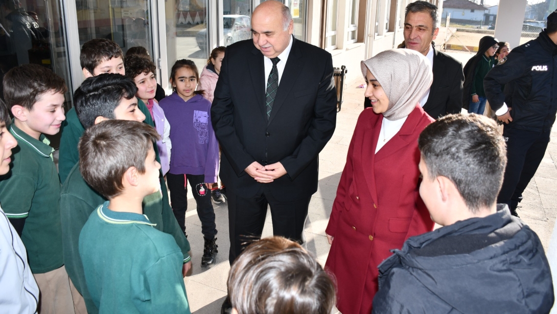 Kaymakam Sayın Büşra Güneş'ten Mehmet Paşa Ortaokulu'na Anlamlı Ziyaret