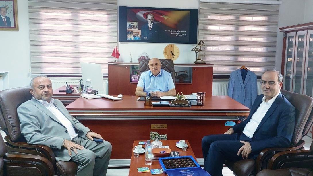 EDEP Koordinatöründen İlçe Millî Eğitim Müdürüne Ziyaret