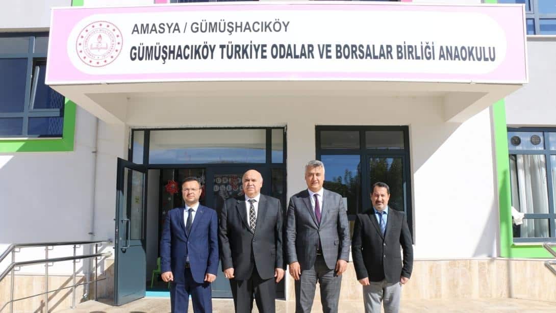 İl Milli Eğitim Müdürü Katipoğlu'ndan TOBB Anaokulu'na Sıcak Ziyaret