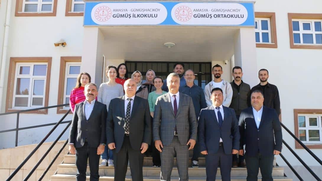 İl Milli Eğitim Müdürü Katipoğlu'ndan Gümüş İlkokulu ve Ortaokulu'na Anlamlı Ziyaret